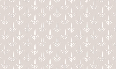 Elegant Art Deco Arrow Pattern - Geometric Neutral Seamless Background