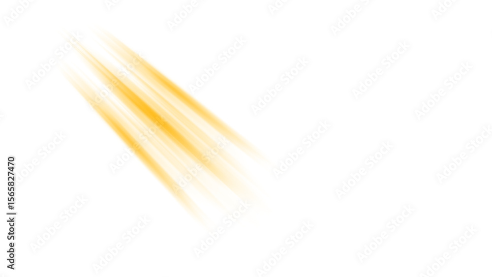 Poster diagonal yellow light streaks with soft, parallel lines. ideal for motion effects or ethereal backgr