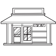 vector illustration of a house