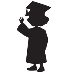 graduate student with diploma