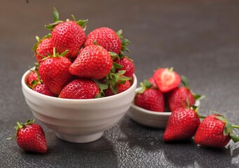 Strawberry, Strawberries are a very important commercial fruit, cultivated in various parts of the world