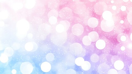 Obraz premium Abstract background with blurred lights in pastel pink blue and white colors.