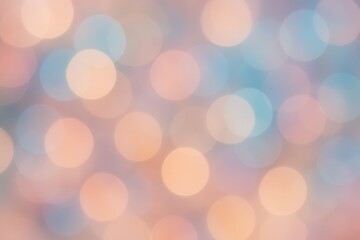Obraz premium Elegant multicolored bokeh light effects creating dreamy romantic atmosphere background