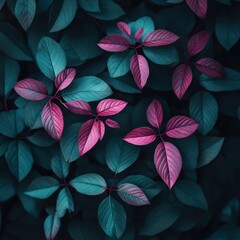 Vibrant Leaves with Intriguing Colors