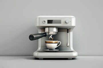 Coffee Maker Icon Kitchen Appliance and Beverage Symbol Art Logo Illustration