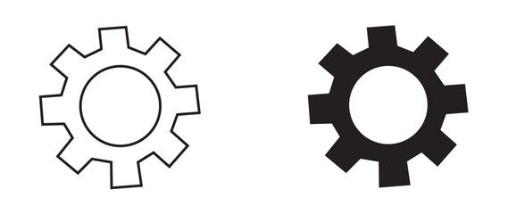 Gear Wheel Settings Icons