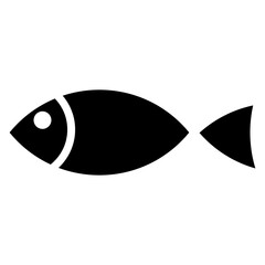 fish glyph icon