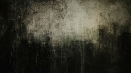 Obraz premium Dark Textured Wall with Grunge Finish