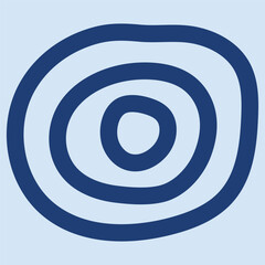 Contemporary Abstract Matisse Vector Element