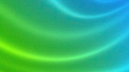Smooth gradient of green to blue with a subtle grainy texture and soft light curves