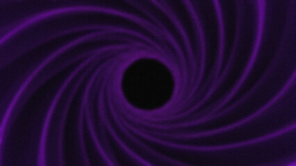Abstract swirling vortex with deep purple tones and a dark central void