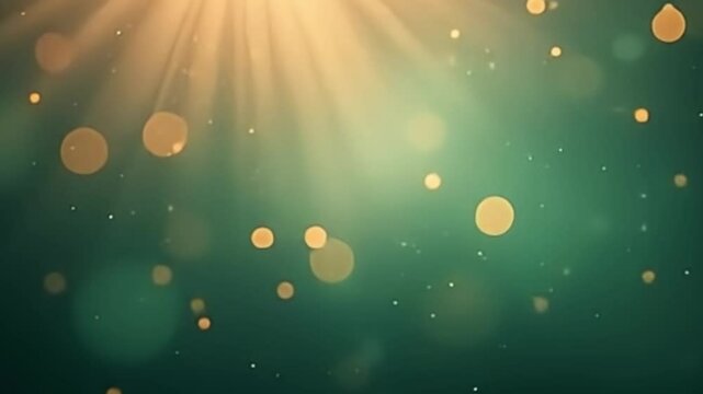 dreamy bokeh background, rose beige bokeh, midnight green background, soft focus loop, elegant bokeh texture, romantic abstract lights, glowing particles loop, ultra HD background, 4K soft blur, ambie