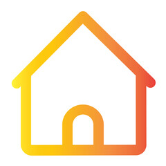 home gradient icon