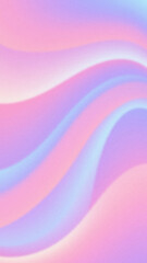 Obraz premium Soft pastel pink and blue gradient waves with a subtle grainy texture Smooth