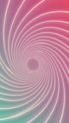 Swirling pastel gradient lines with a grainy texture creating a hypnotic tunnel effect