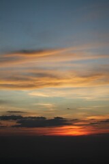 Colorful sunset