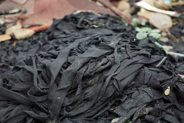 Garment Factory (textile) waste is a big problem 