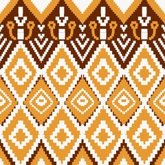 pattern batik flower damask ethnic boho ikat texture tribal geometric background