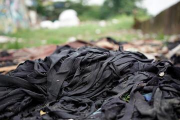 Garment Factory (textile) waste is a big problem 