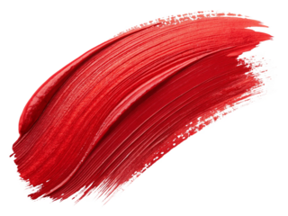 Bold Red Paint Swirl Abstract Art Background Texture Design,