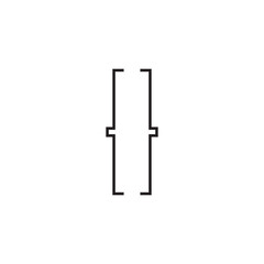 curly bracket icon