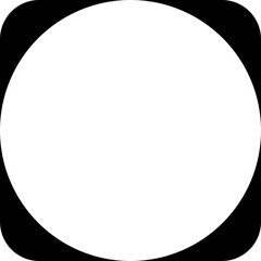 Set of square shapes. Graphic elements