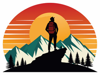 camping illustration