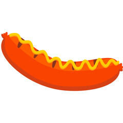 hot dog illustration