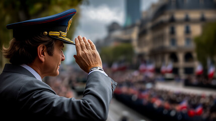 President Salutes Parade