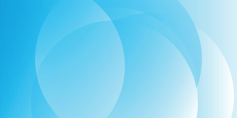 Minimalist banner background blue gradations abstract memphis circle shape. modern design futuristic vector eps10
