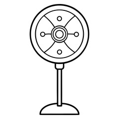 Obraz premium vintage electric fan