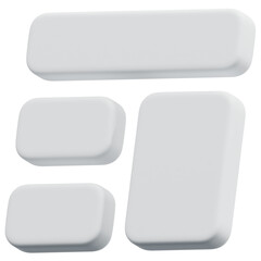 3D Sidebar Content Layout Icon