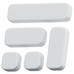 3D Circular Media List Icon