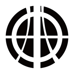 vector silhouette element