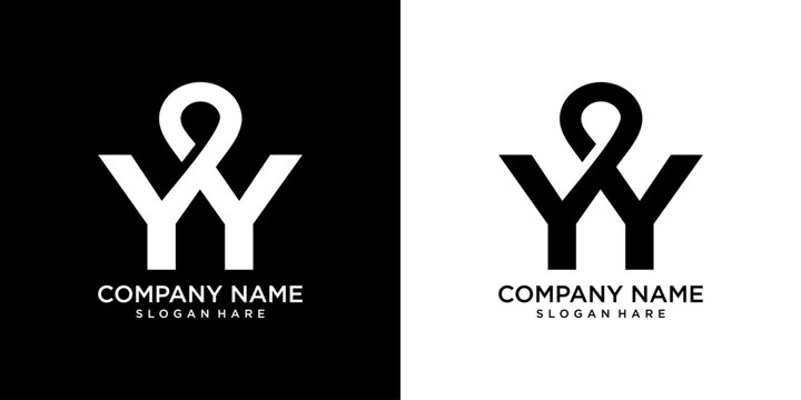 logo of initials y and yy