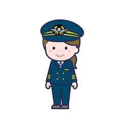 パイロット／ななめ／女性 09