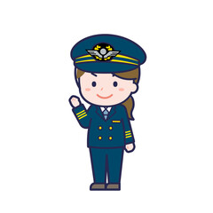 パイロット／ななめ／女性 12