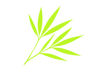 Obraz premium Vibrant green bamboo leaves forming seamless organic pattern, translucent background emphasizing botanical graphic design aesthetic