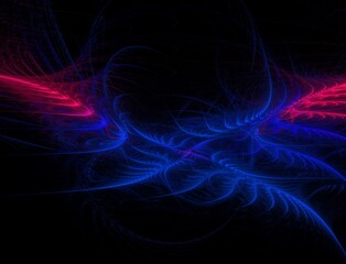 Imaginatory fractal abstract background Image