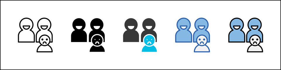 Oppression Icon Pack Multistyle Illustration