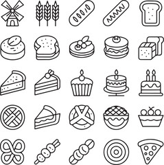 Birthday Cake with Candles Silhouette

Slice of Cake Vector Design

Layered Cake with Frosting Silhouette

Wedding Cake Outline Vector Art

Cupcake and Dessert Silhouette Icon