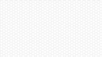 Isometric grid on white background