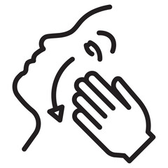 face massage icon vector illustration isolated sign