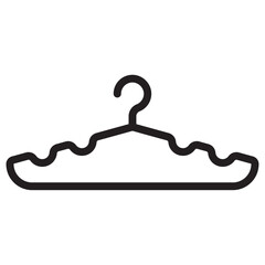 hanger icon vector illustration isolated sign