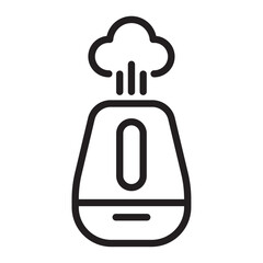 Humidifier icon vector illustration isolated sign