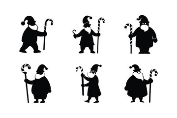 silhouettes of people