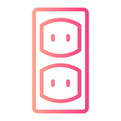 plug gradient icon