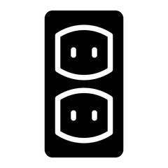 plug glyph icon