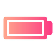 battery status gradient icon