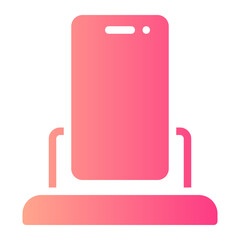phone dock gradient icon